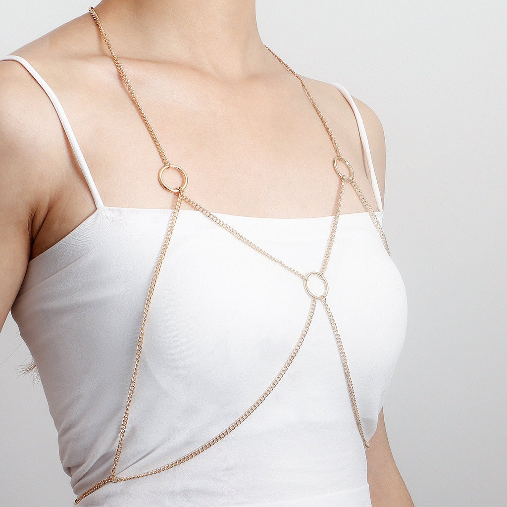 Bikini Chain Punk-style Nightclub Sexy Halter Body Waist Chain
