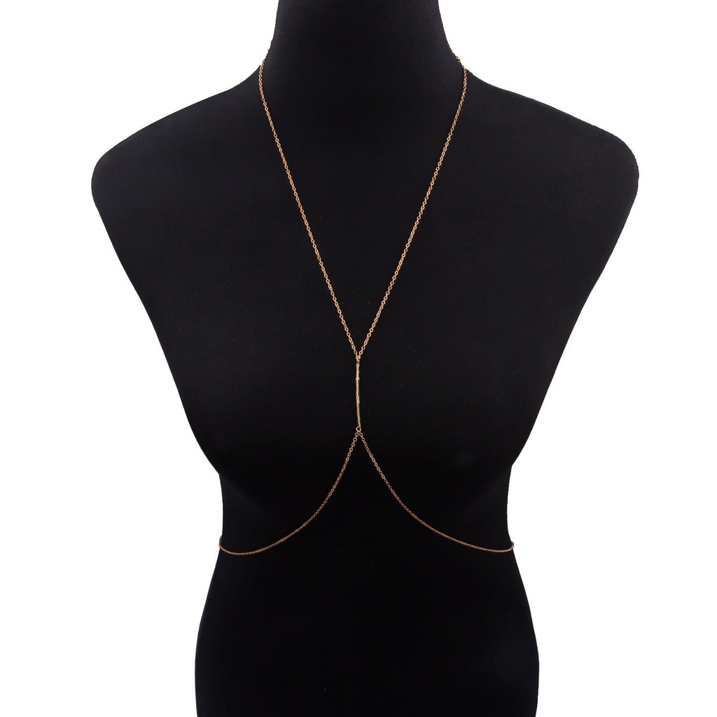 Summer Beach Fashion Body Jewelry Sexy Bikini Chest Chains