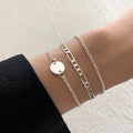 3 Elegant Chain Bracelet Set