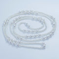 Vintage Long Pearl Necklace for Women
