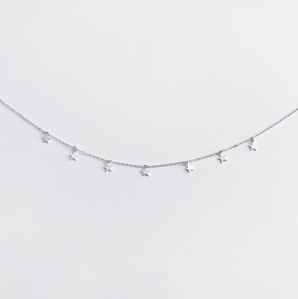 Boho Women Star Choker Necklace