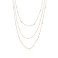 Multi Layer Pearl Necklace Choker Jewelry Long Chain Necklaces