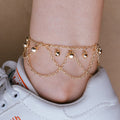 Multilayer Foot Bracelet Beach Anklet Chain