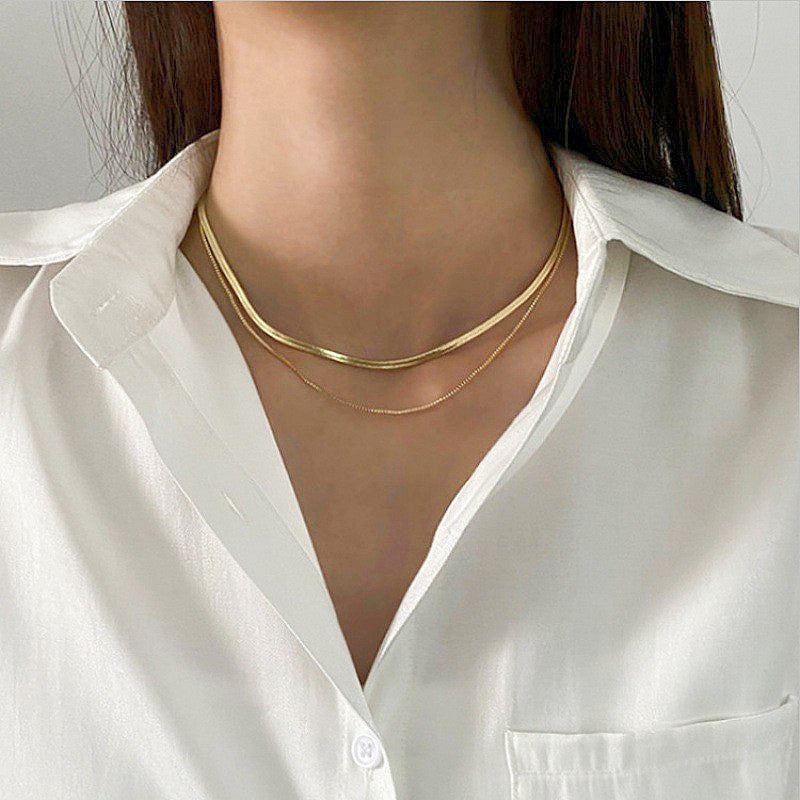 Cuban Snake Chain Necklace