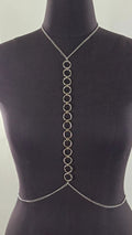 Sexy Layered Waist Chain Bikini Bra Chain Body Jewelry