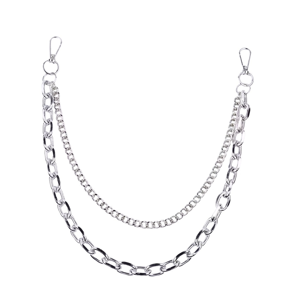Multilayer Punk Metal Pants Waist Chain