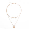 Infinite Charm Chain Choker Necklace