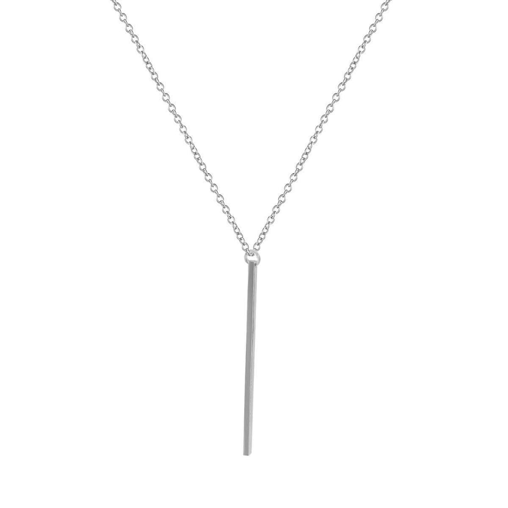 Long bar Pendant Necklace for Girl