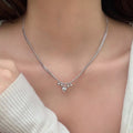 Hip Hop Metal Love Heart Necklace