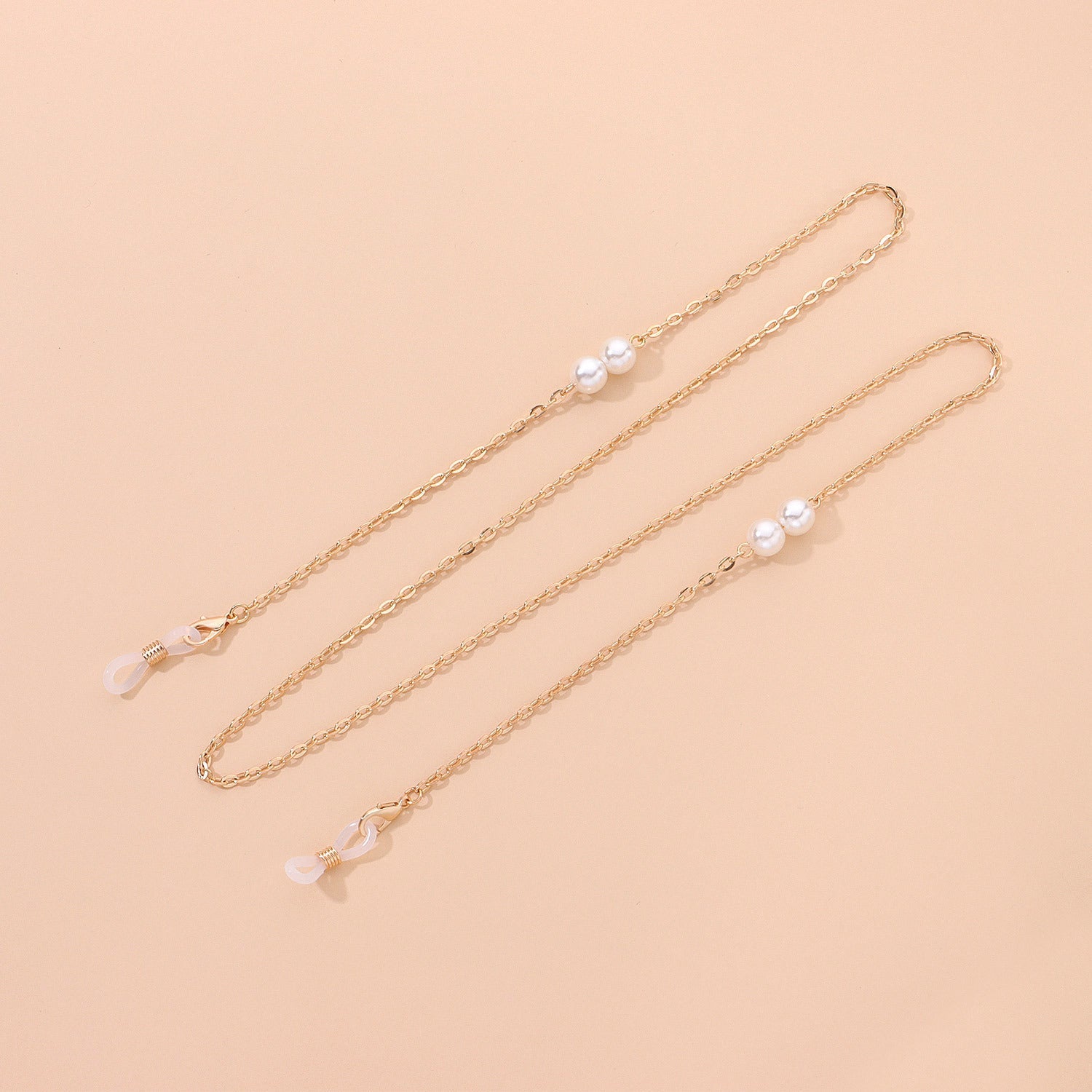 Pearl Eyeglass Chain Beaded Sunglasses Neck Holder
