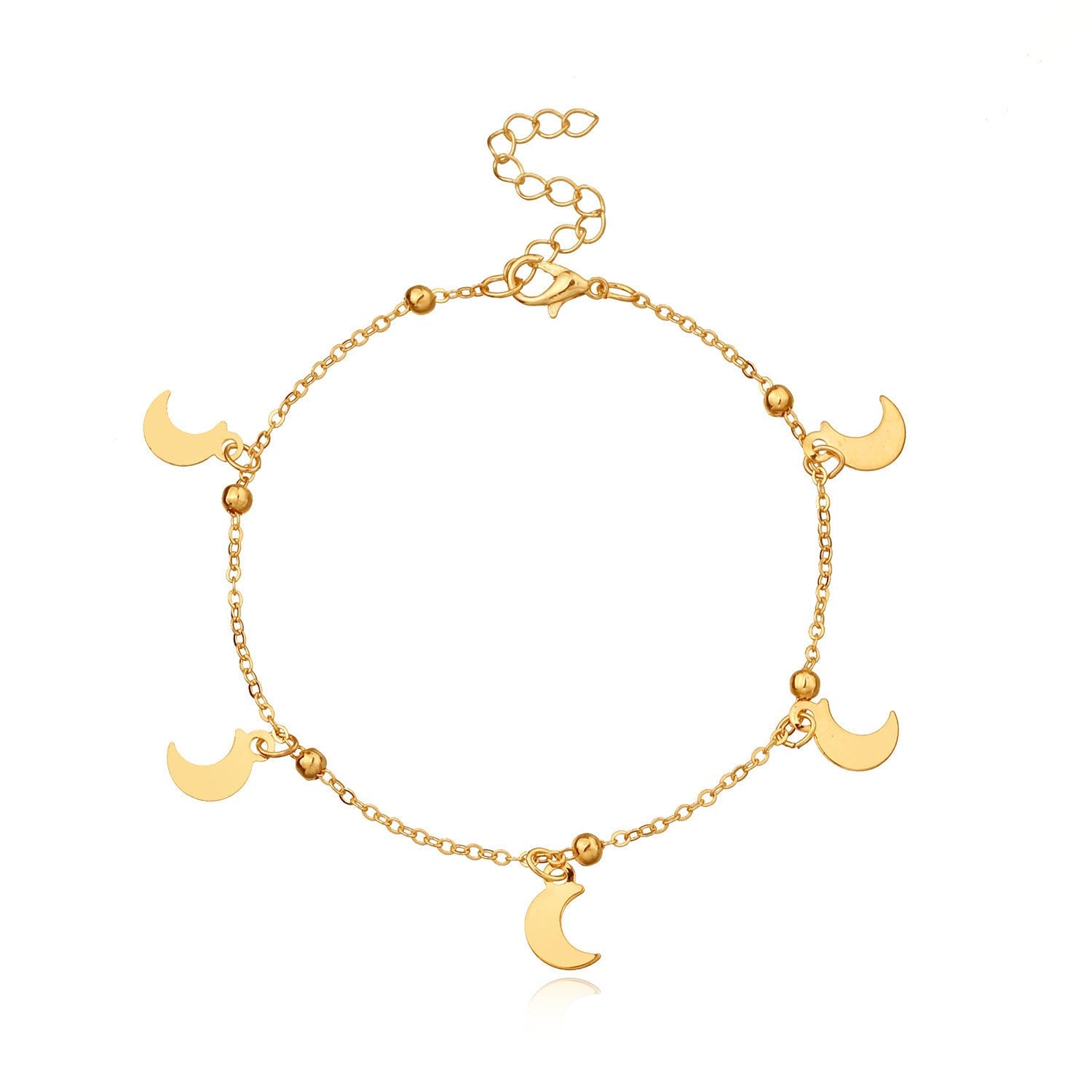 Moon Charm Foot Bracelet
