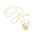Long Sweater Chain OT Buckle Necklace