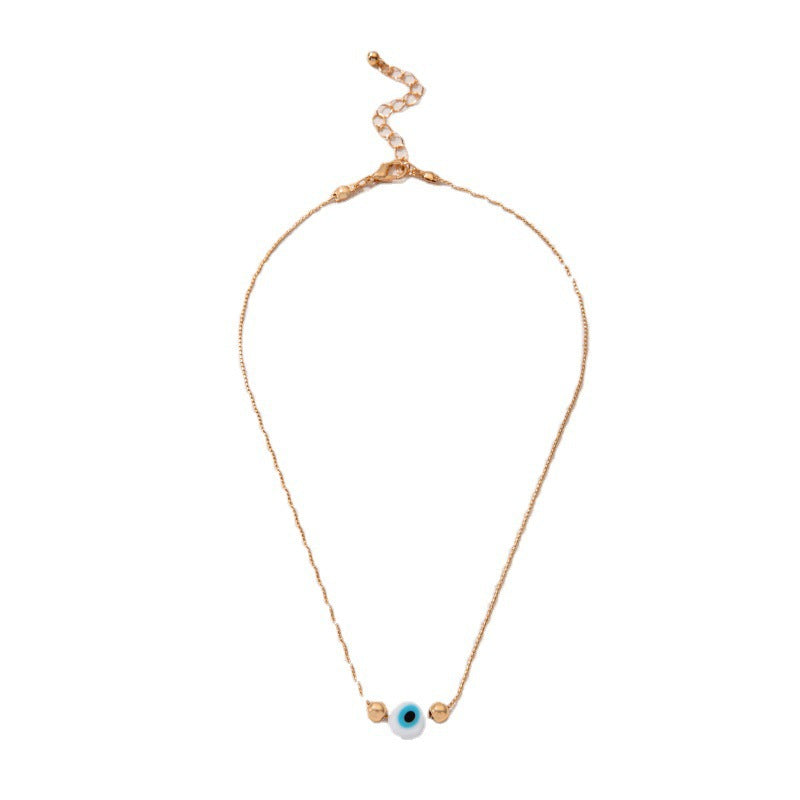Evil Eye Charm Choker Necklace