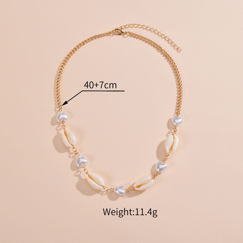 Vintage White Shell Necklace