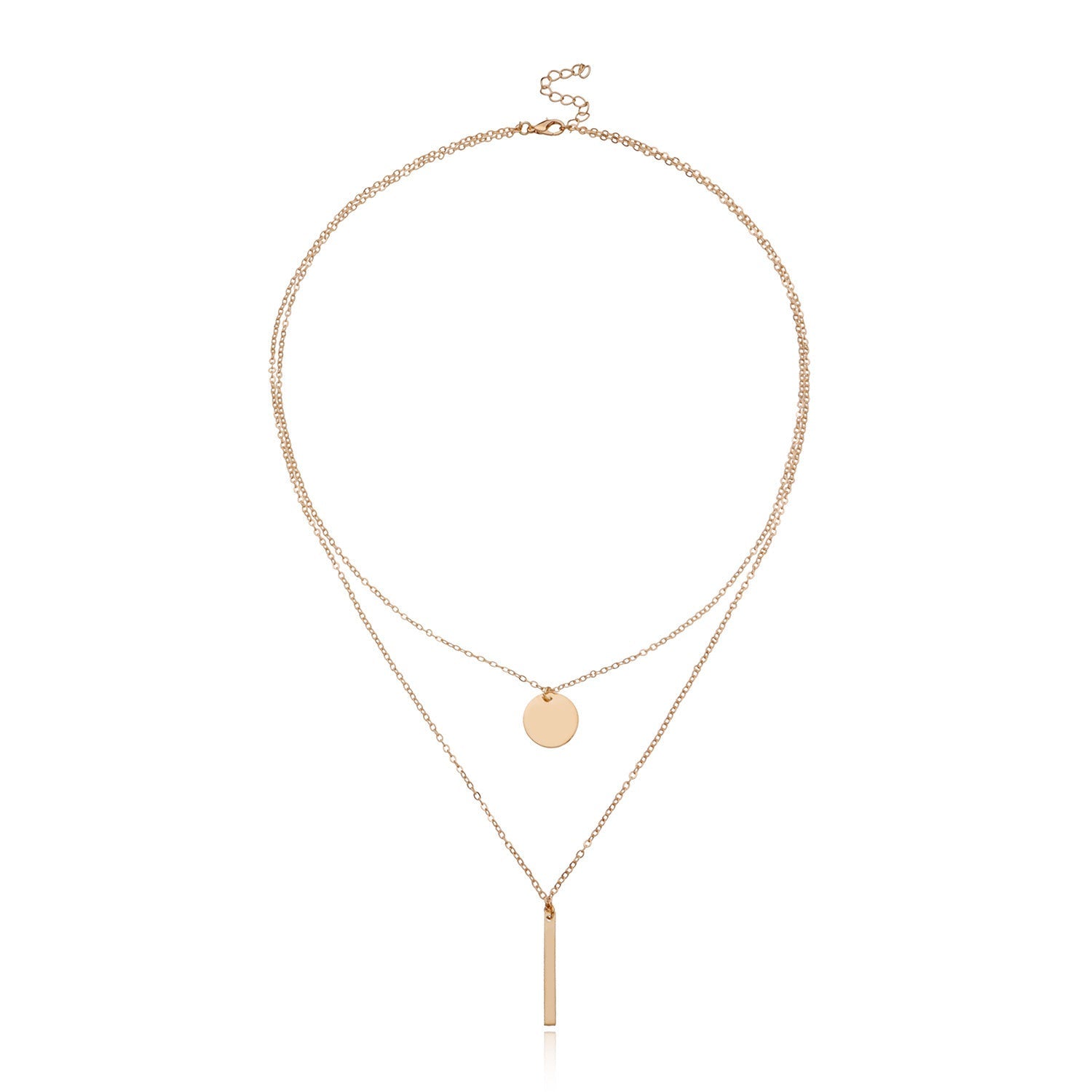 Choker Chain Coin Pendant Necklace