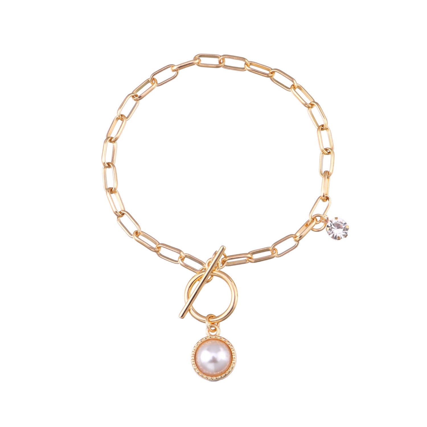 Classic Link Paperclip Chain Bracelet