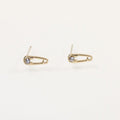 Small Paper Clip Earrings