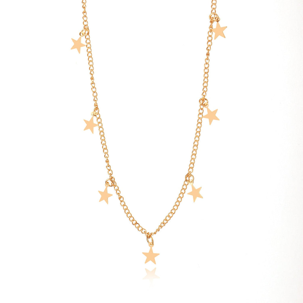 Star Charm Chian Necklaces