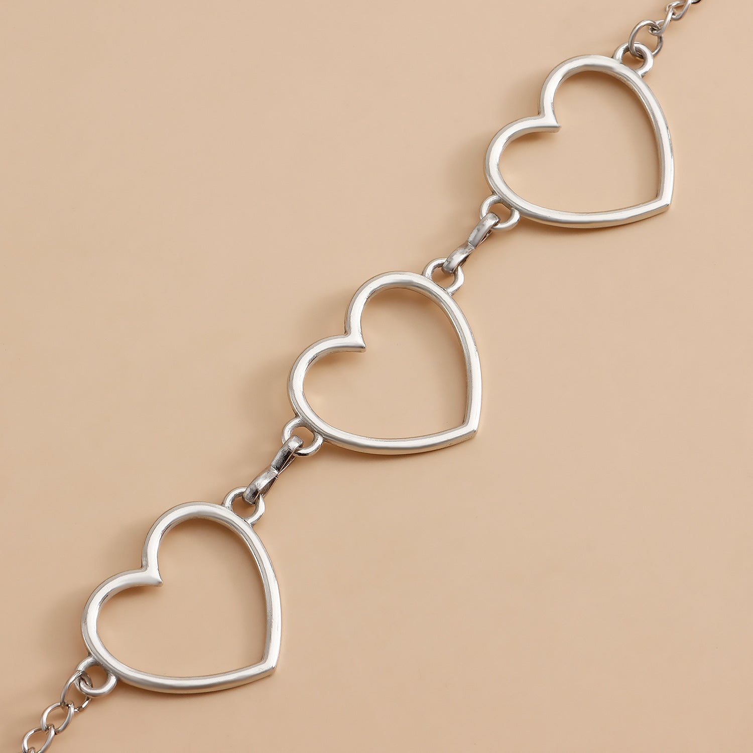 Hollow Heart Pendant Pocket Punk Chain Waist Chains