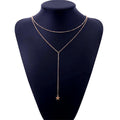 Layer Chain star pendant necklace