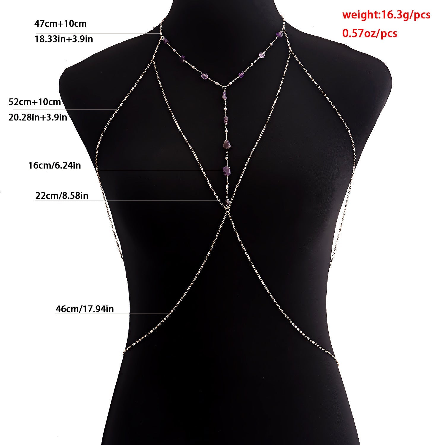Bikini Chain Punk-style Nightclub Sexy Halter Body Waist Chain