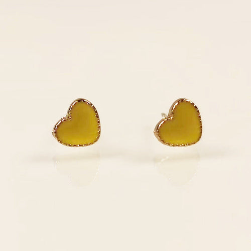 Banana love stud earrings set