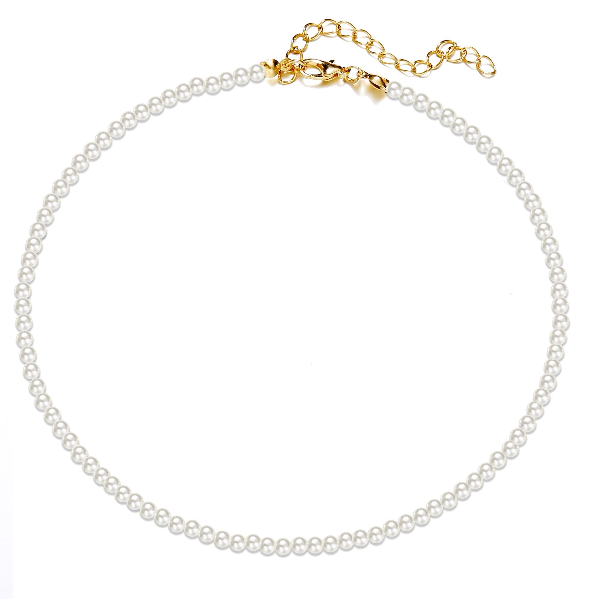 Multi-Layer Baroque Pearl Choker Necklace for Women