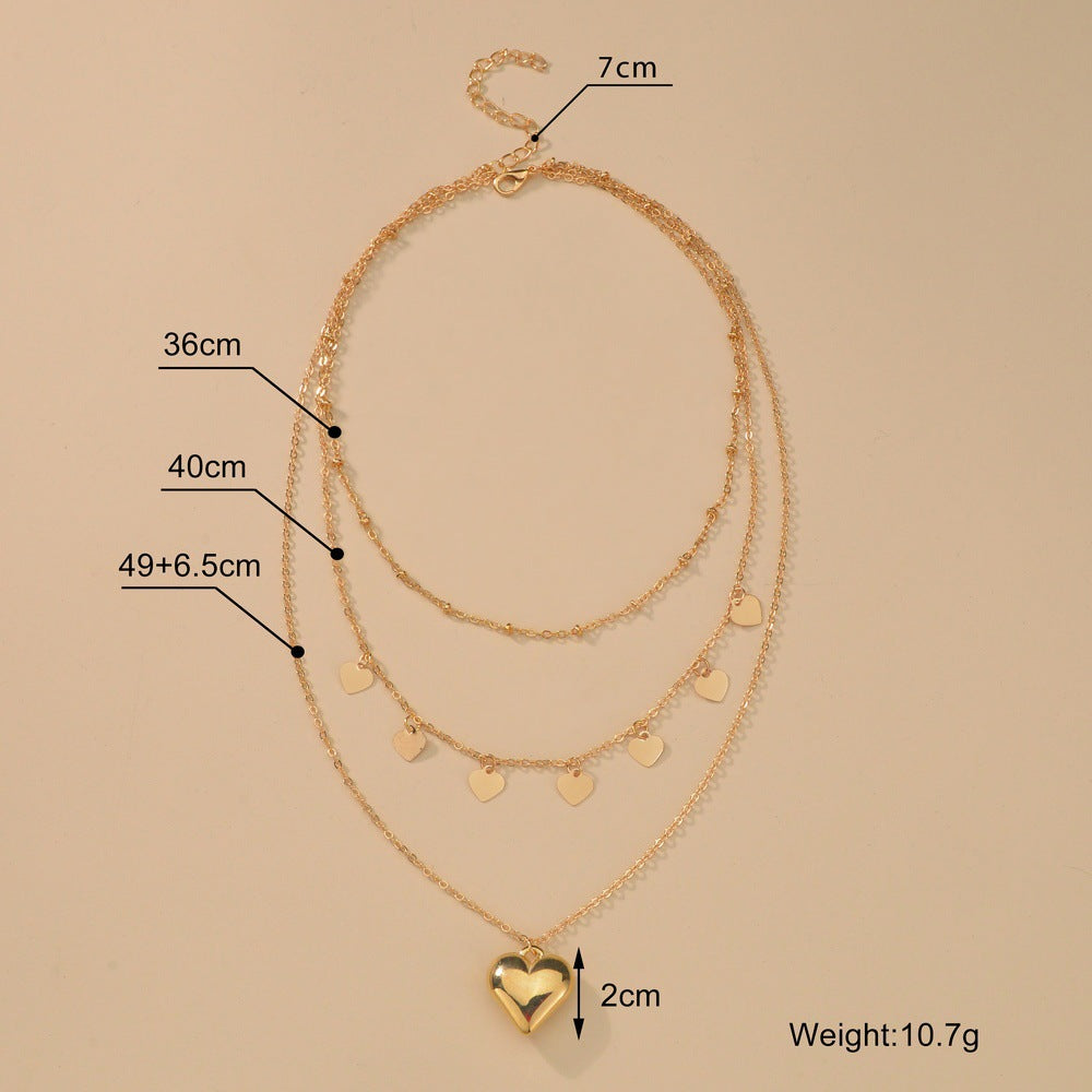 Boho Multi-Layer Choker Necklace for Women