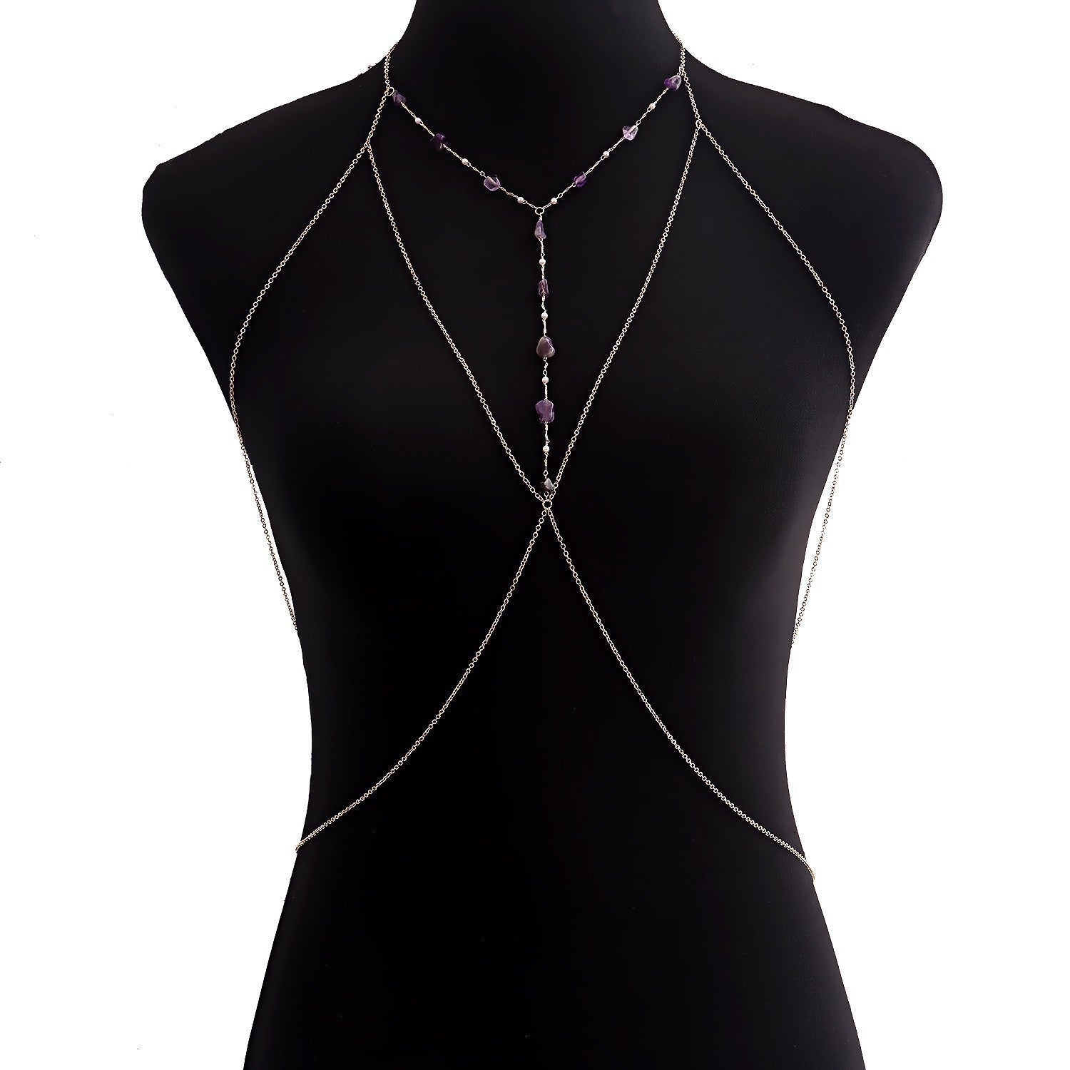 Bikini Chain Punk-style Nightclub Sexy Halter Body Waist Chain