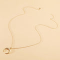 Dainty Crescent Moon Necklace