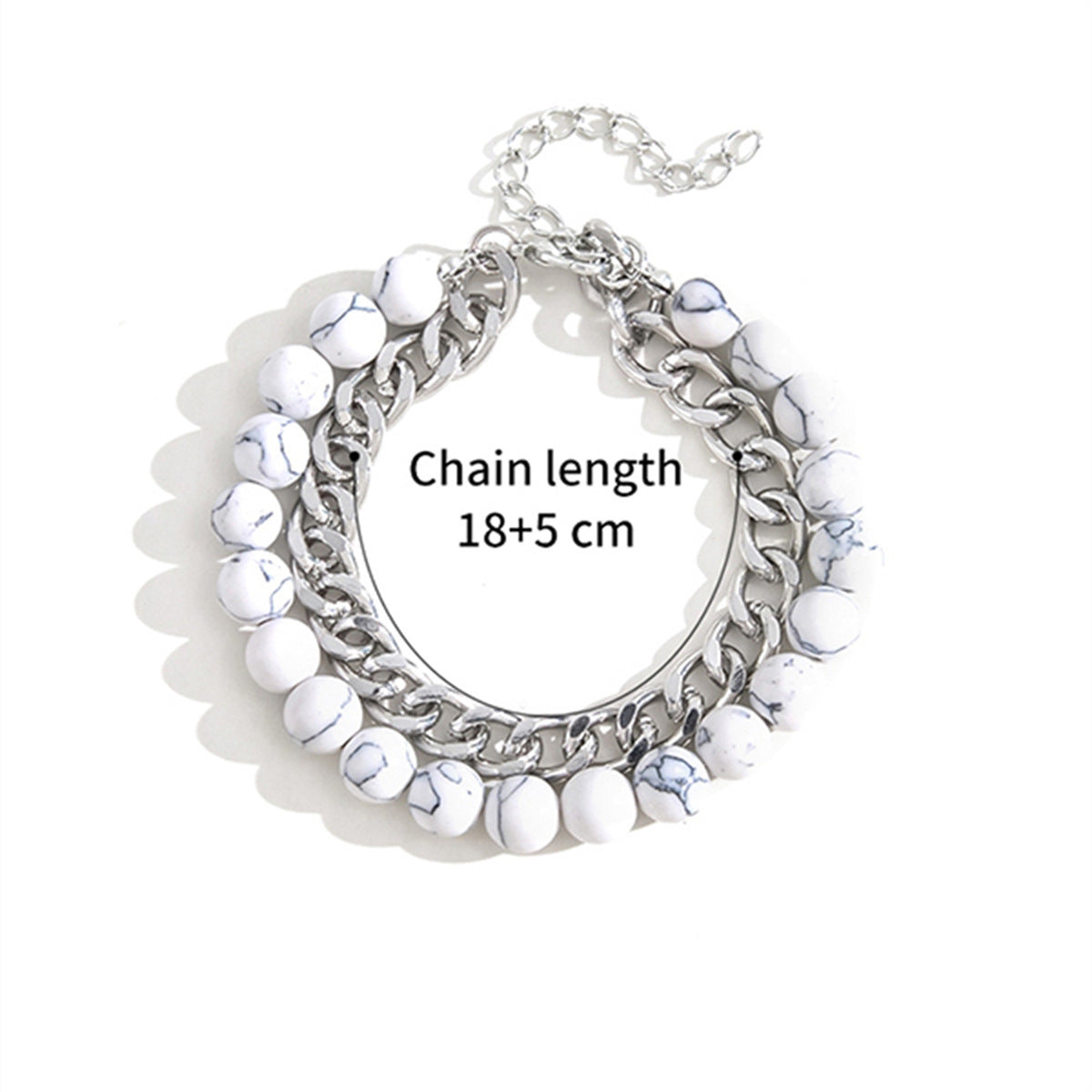 Natural Gemstone Round Beaded Bracelet