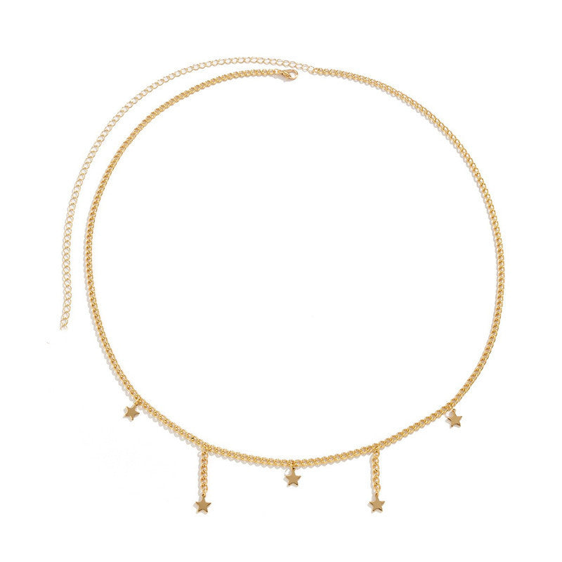 Sweet Simple Design Women Star Body Jewelry