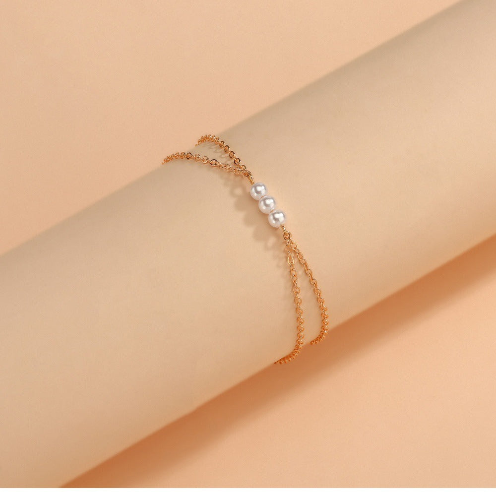 Pearl Anklets Beach Jewelry