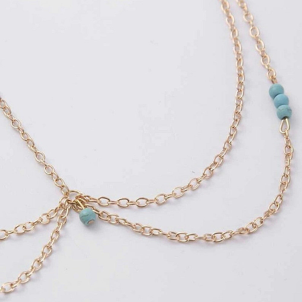 Bohemian Metal Tassels Head Chain
