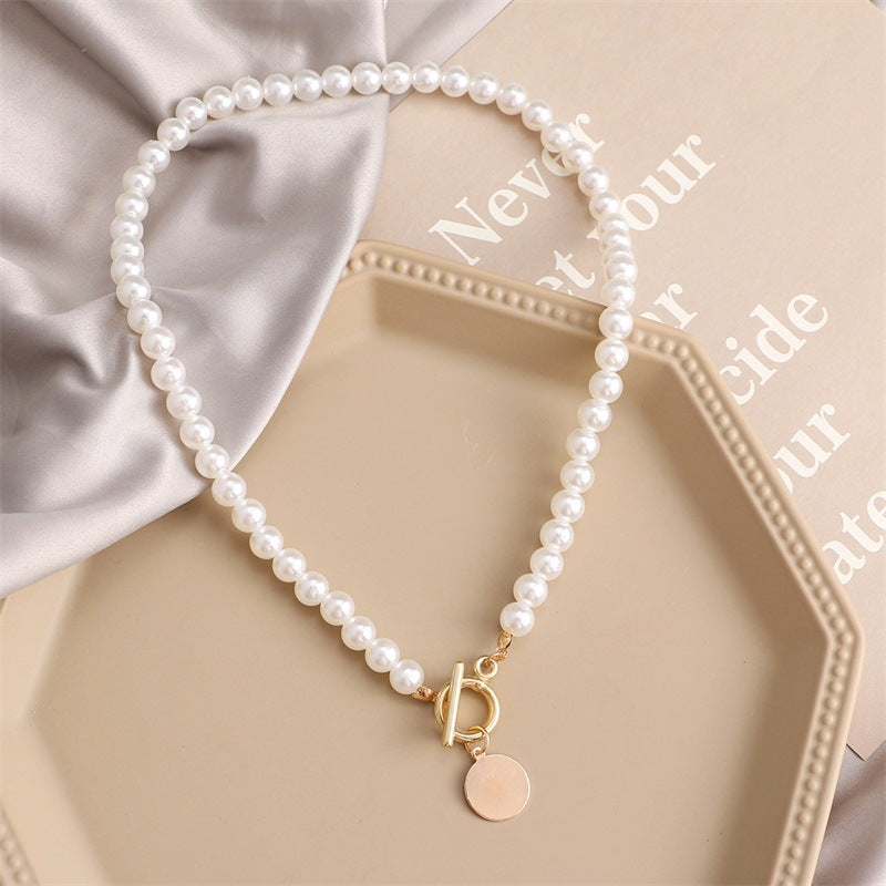 OT Buckle Cion Choker Necklace