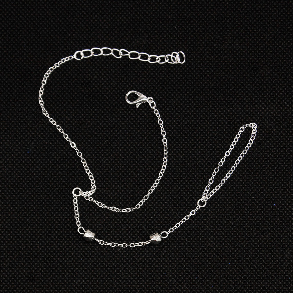 Link Chain Bracelet Beads Finger Ring