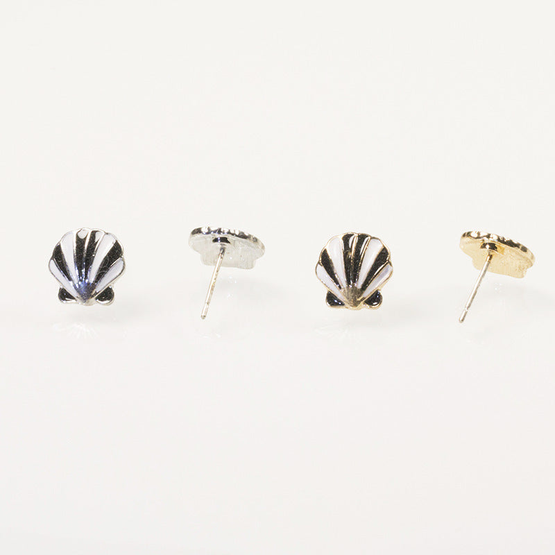 Shell Stud Earrings for Women