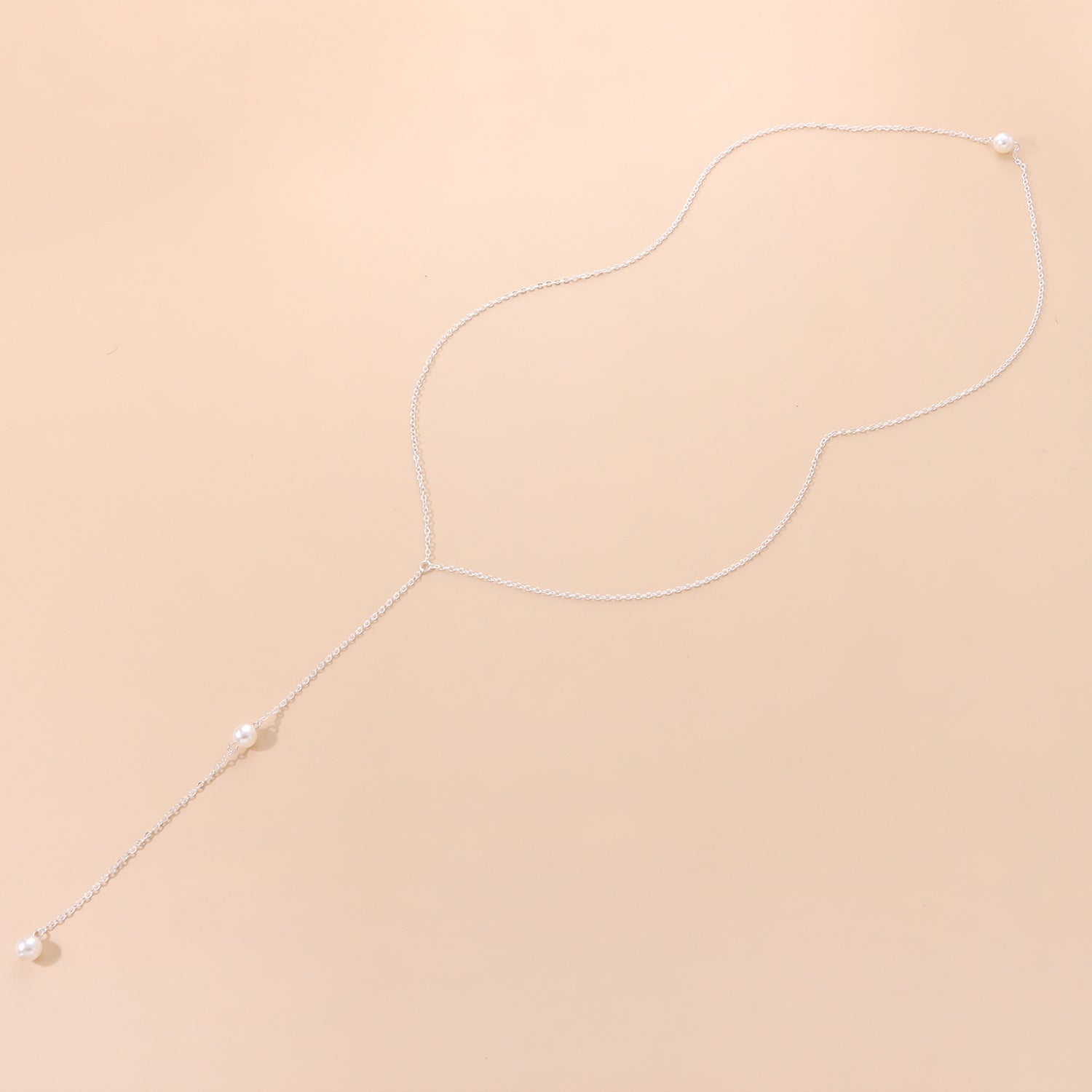 Pearl Pendant Chain Necklace