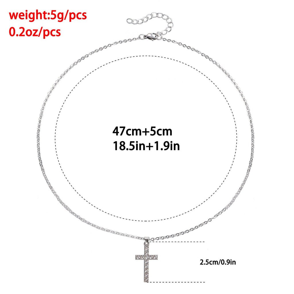 Cross Pendant Christian Gift Women