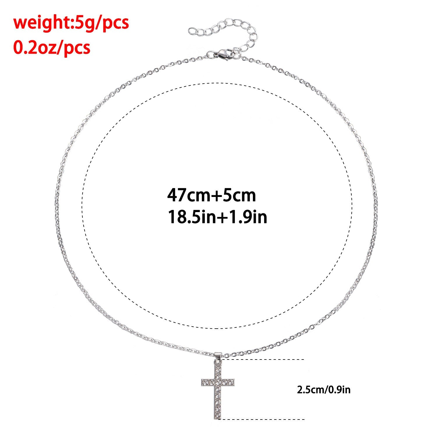 Cross Pendant Christian Gift Women
