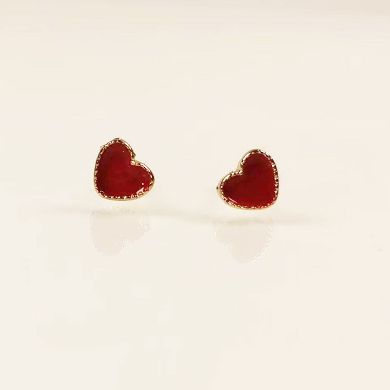 Prince Love Princess Stud Earrings Set