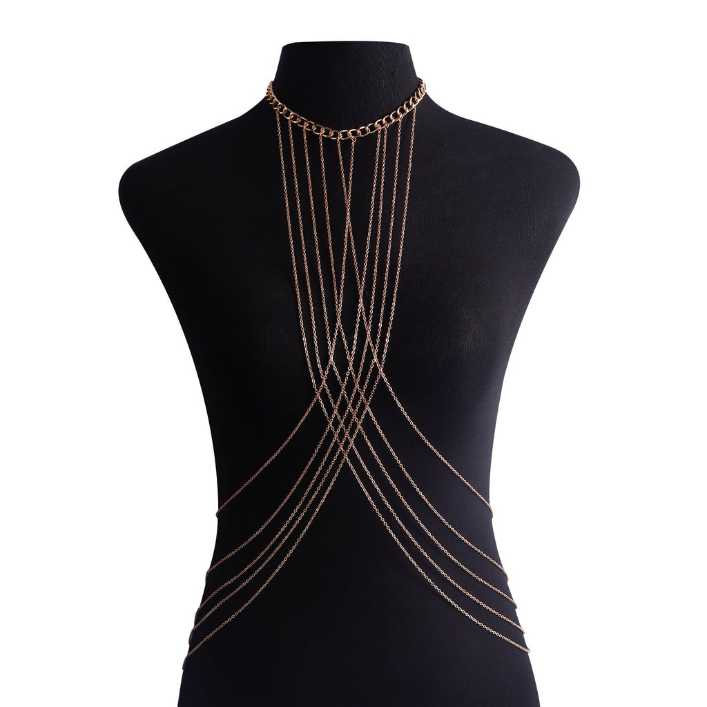 Multi-layer Tassel Chain Waist Chain for Women