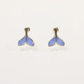 Fashion Small Fishtail Stud Earrings