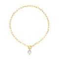 Baroque Pearl Pendant Choker Necklace