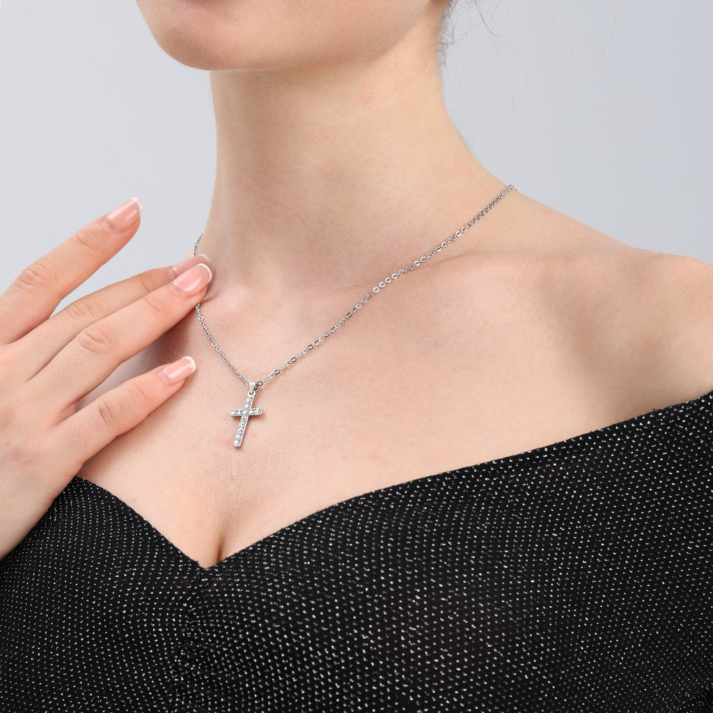 Cross Pendant Christian Gift Women