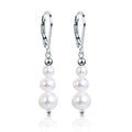 Pearl Beaded Hook Earrings for Women