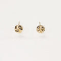 Small Round Knot Stud Earrings