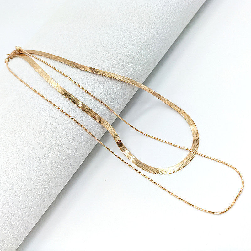 Cuban Snake Chain Necklace
