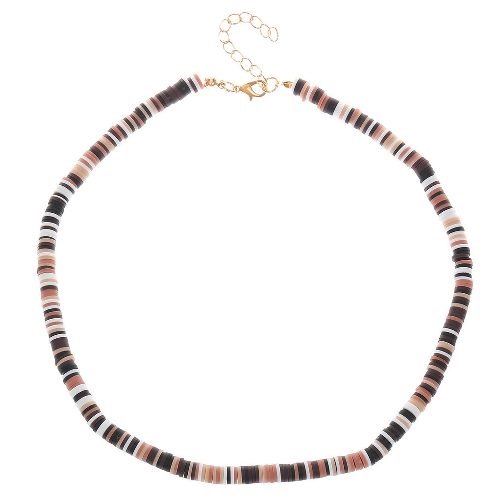 Polymer Clay Beads Necklace