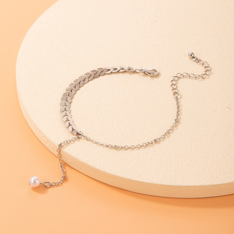 Leaf Chain Bracelet
